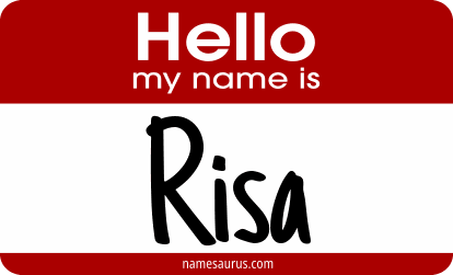 Hello my name is Risa png download