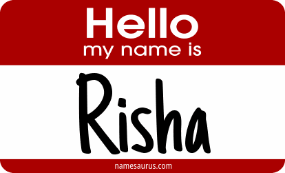 Hello my name is Risha png download