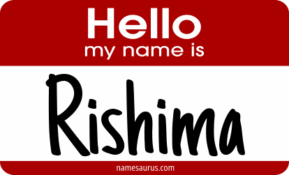 Hello my name is Rishima png download