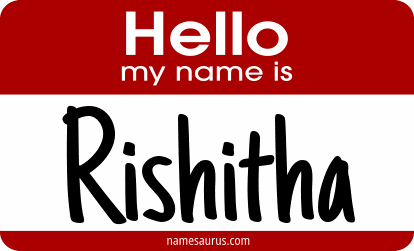 Hello my name is Rishitha png download