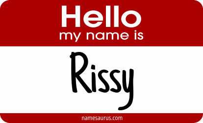 Hello my name is Rissy png download