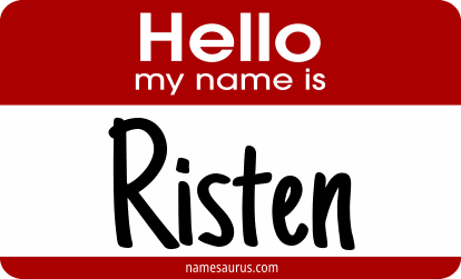 Hello my name is Risten png download