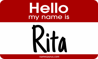 Hello my name is Rita png download
