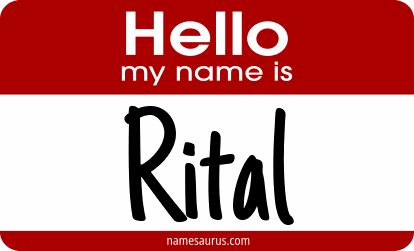 Hello my name is Rital png download