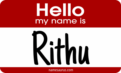 Hello my name is Rithu png download