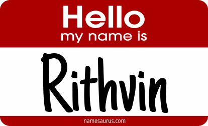 Hello my name is Rithvin png download