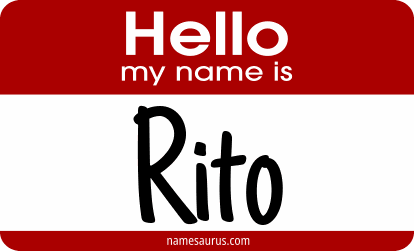 Hello my name is Rito png download
