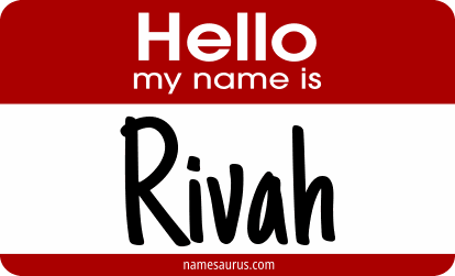 Hello my name is Rivah png download