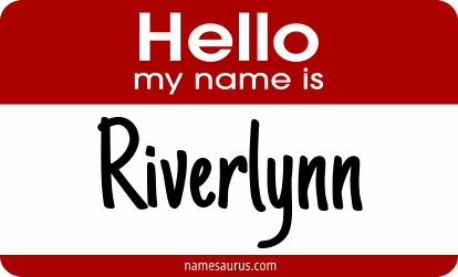 Hello my name is Riverlynn png download