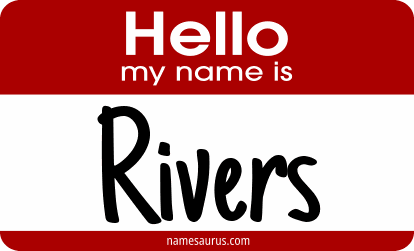 Hello my name is Rivers png download