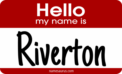 Hello my name is Riverton png download