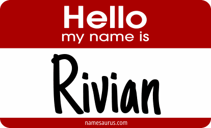 Hello my name is Rivian png download