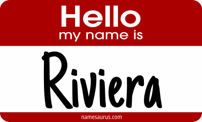 Hello my name is Riviera png download