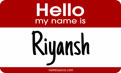 Hello my name is Riyansh png download