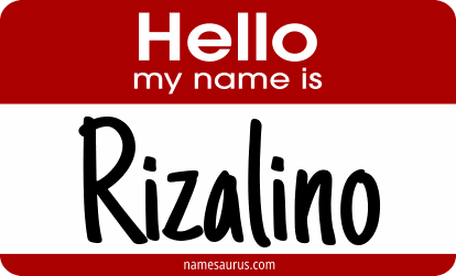 Hello my name is Rizalino png download