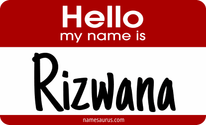 Hello my name is Rizwana png download