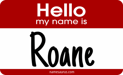 Hello my name is Roane png download