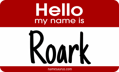 Hello my name is Roark png download
