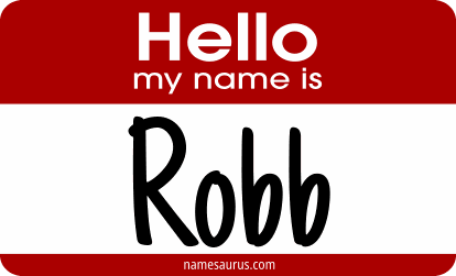 Hello my name is Robb png download