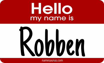 Hello my name is Robben png download
