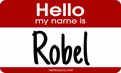 Hello my name is Robel png download