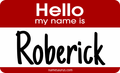Hello my name is Roberick png download