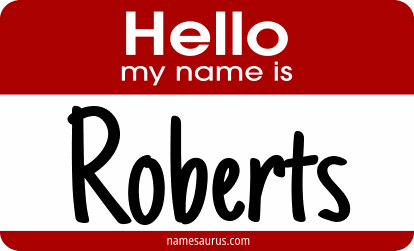 Hello my name is Roberts png download