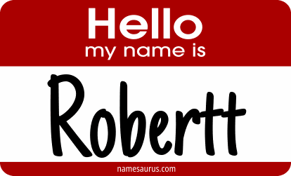 Hello my name is Robertt png download