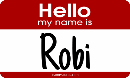 Hello my name is Robi png download