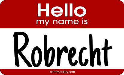 Hello my name is Robrecht png download