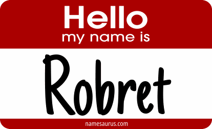 Hello my name is Robret png download