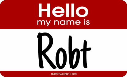 Hello my name is Robt png download