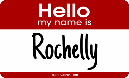 Hello my name is Rochelly png download