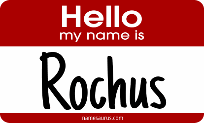 Hello my name is Rochus png download