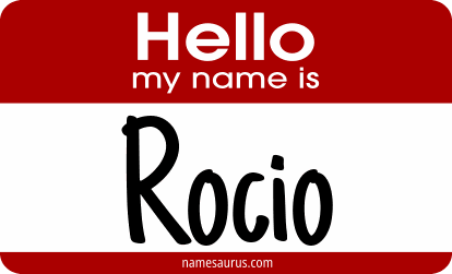 Hello my name is Rocio png download