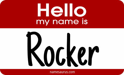 Hello my name is Rocker png download
