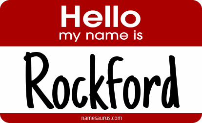 Hello my name is Rockford png download