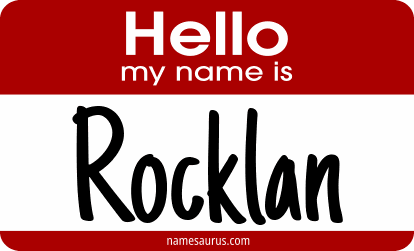 Hello my name is Rocklan png download