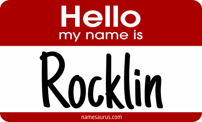 Hello my name is Rocklin png download