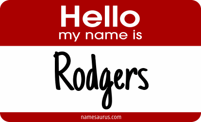 Hello my name is Rodgers png download