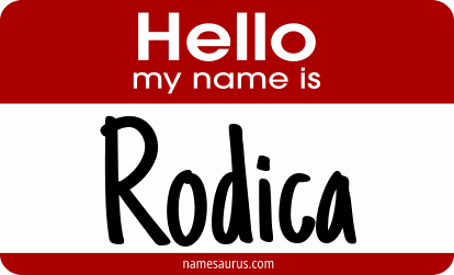 Hello my name is Rodica png download