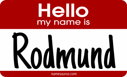Hello my name is Rodmund png download