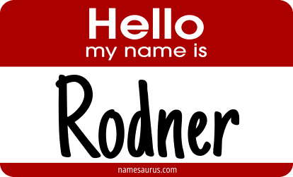 Hello my name is Rodner png download