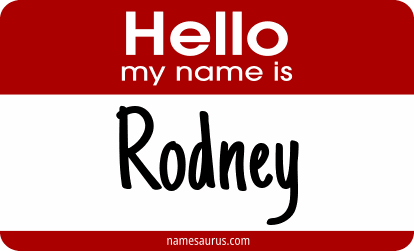 Hello my name is Rodney png download