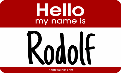 Hello my name is Rodolf png download