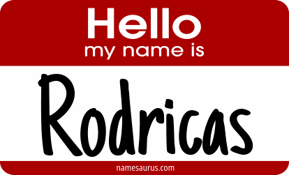 Hello my name is Rodricas png download