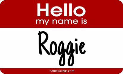 Hello my name is Roggie png download