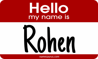 Hello my name is Rohen png download