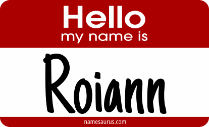 Hello my name is Roiann png download