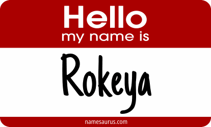 Hello my name is Rokeya png download